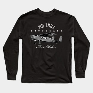 The Max Holste MH.1521 Broussard Long Sleeve T-Shirt